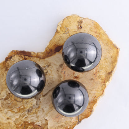 One Shungite Sphere 5 cm - Expert Wholesale and Supplier of Wholesale Crystals & Bulk Gemstones, ["Shungite","Spheres"]