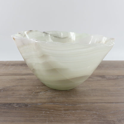 Mexican Onyx/Calcite Bowl 15"