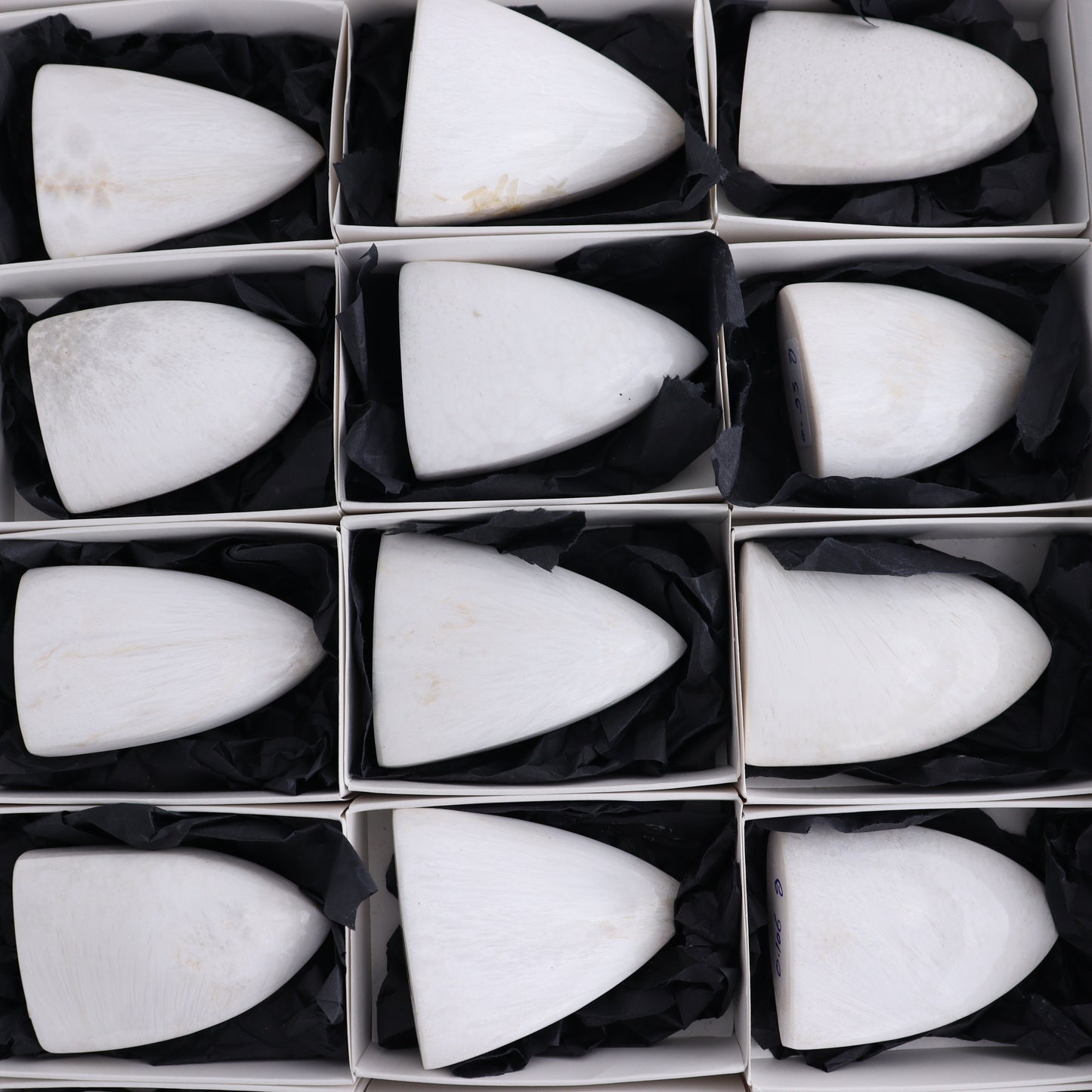 Scolecite Freeforms Flat of 18 - Expert Wholesale and Supplier of Wholesale Crystals & Bulk Gemstones, ["Freeforms","India","Scolecite"]