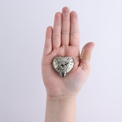 Pyrite Hearts Set of 12 - Expert Wholesale and Supplier of Wholesale Crystals & Bulk Gemstones, ["Hearts","Peru","Pyrite"]