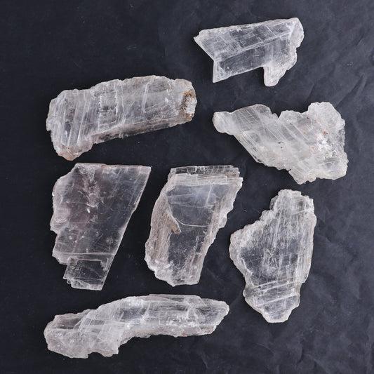 Selenite Slices Set of 7