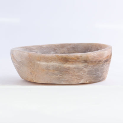 Peach Moonstone Bowl Set of 4 - Expert Wholesale and Supplier of Wholesale Crystals & Bulk Gemstones, ["bowl","Bowls","Peach Moonstone"]