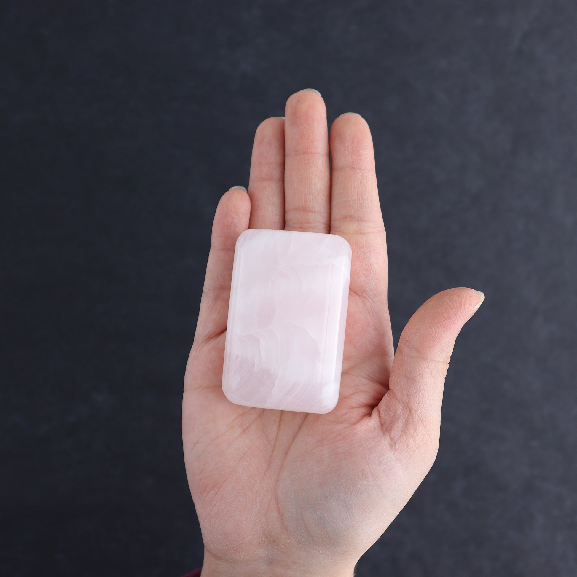 Pink Mangano Calcite Rectangles Set of 8 - Expert Wholesale and Supplier of Wholesale Crystals & Bulk Gemstones, ["Calcite","Madagascar","Pink Calcite","Rectangle"]