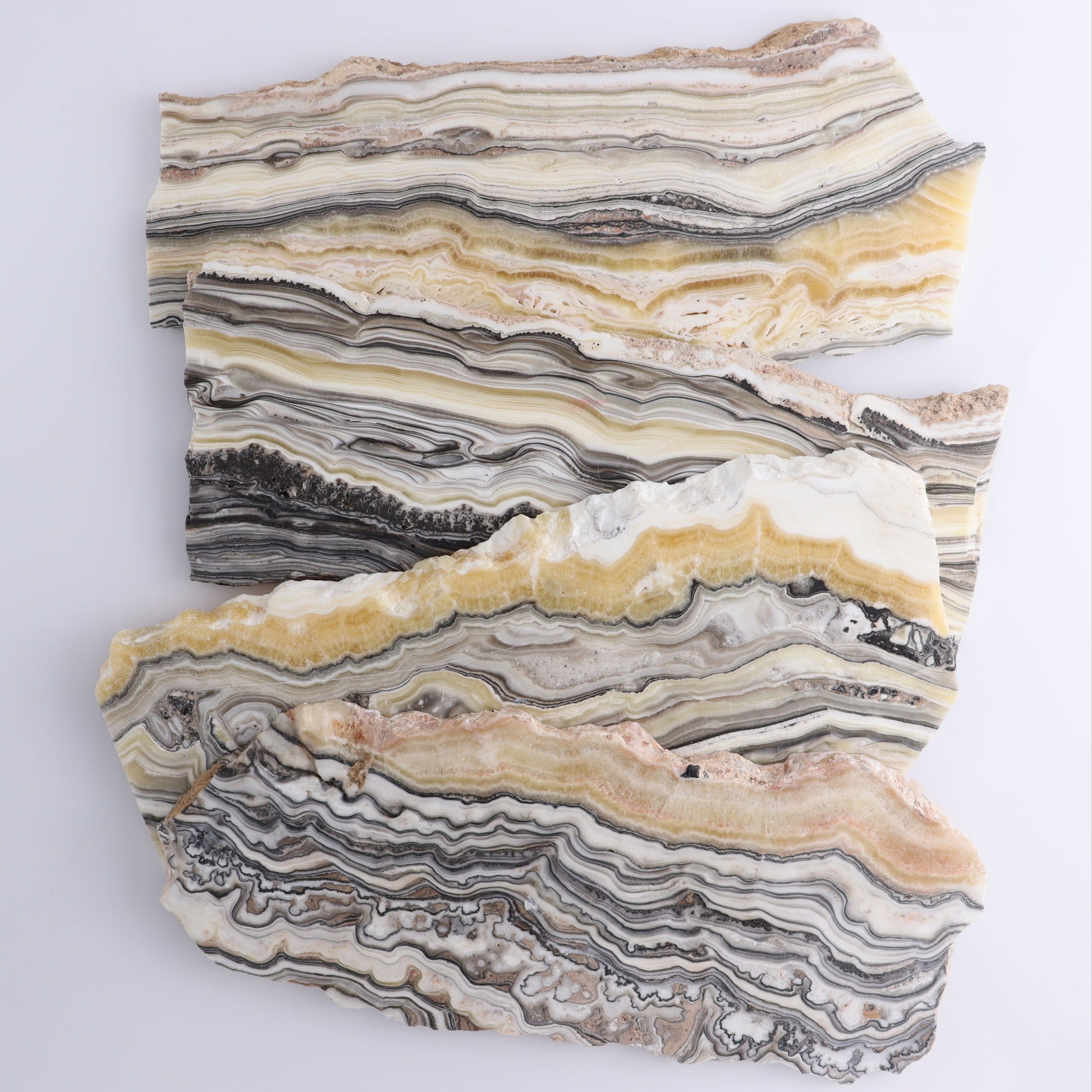 Onyx Slabs Set of 4 - Expert Wholesale and Supplier of Wholesale Crystals & Bulk Gemstones, ["Mexico","onyx","Slices and Slabs"]