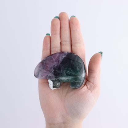 Fluorite Bears set of 6 - Expert Wholesale and Supplier of Wholesale Crystals & Bulk Gemstones, ["Bears","Fluorite","Indonesia","Zuni Bears"]