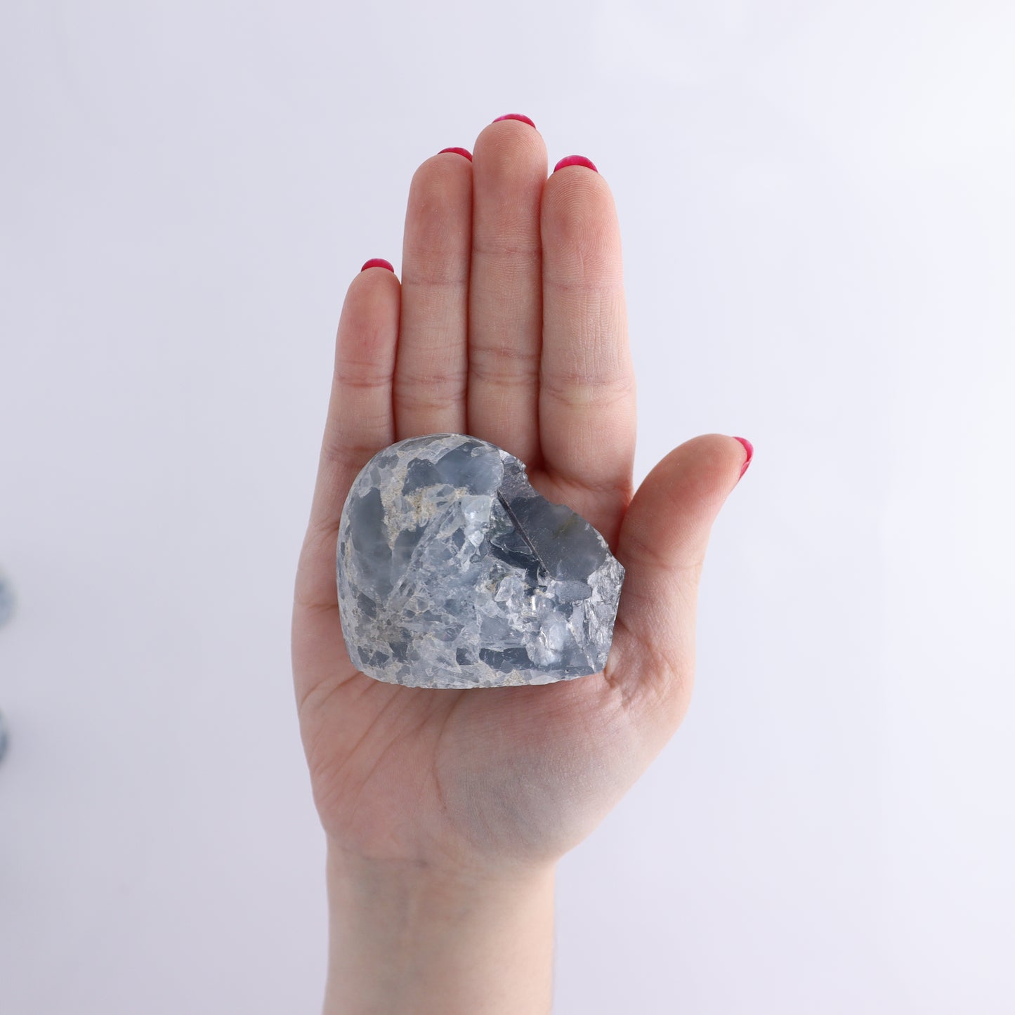 Celestite Set of 7 - Expert Wholesale and Supplier of Wholesale Crystals & Bulk Gemstones, ["Celestite","Freeform","Madagascar"]