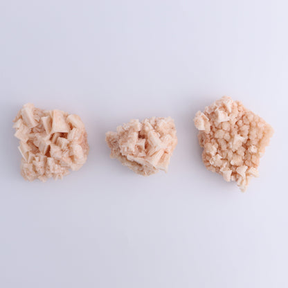 Halite and Halite on Trona from Owens Lake Set of 6 - Expert Wholesale and Supplier of Wholesale Crystals & Bulk Gemstones, ["California","Flats","Halite","halite on trona","Pink Halite","United States"]