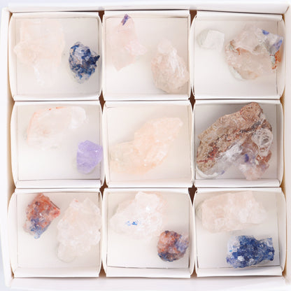 Canadian Blue Halite Rough Set of 16