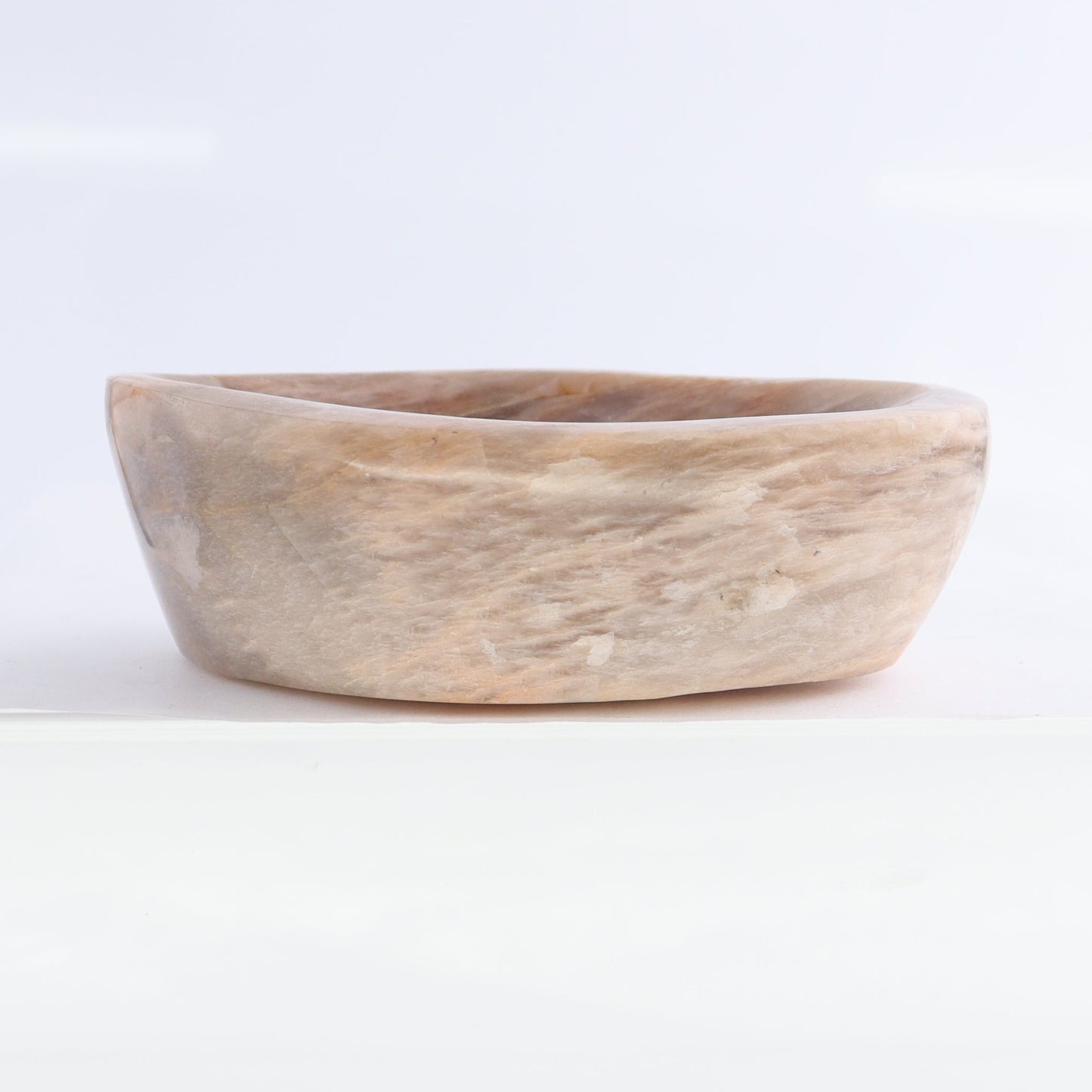 Peach Moonstone Bowl Set of 4 - Expert Wholesale and Supplier of Wholesale Crystals & Bulk Gemstones, ["bowl","Bowls","Peach Moonstone"]