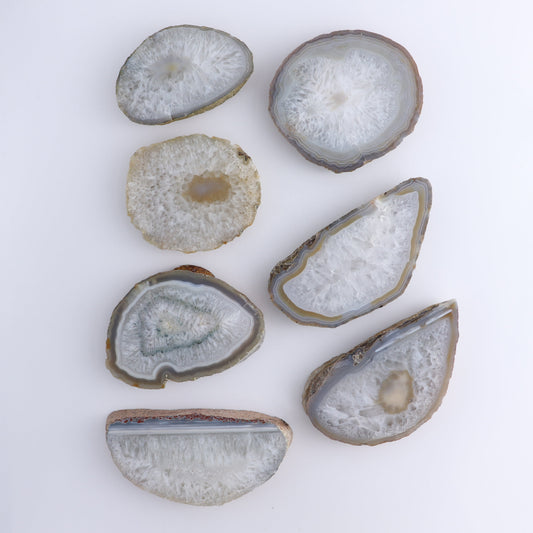 Agate Slices Set of 7