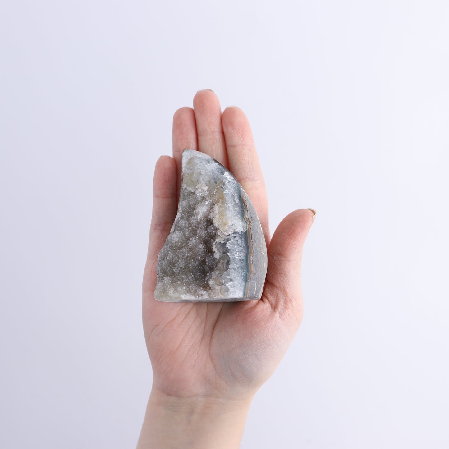 Uruguay Druzy Amethyst Flames Set of 4 - Expert Wholesale and Supplier of Wholesale Crystals & Bulk Gemstones, ["Amethyst","flames","Uruguay"]