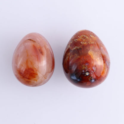 Carnelian Eggs Set of 12 - Expert Wholesale and Supplier of Wholesale Crystals & Bulk Gemstones, ["carnelian","Eggs","Madagascar"]