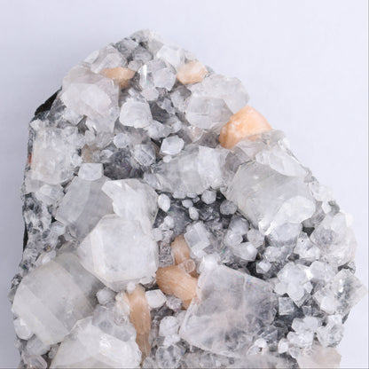 Apophyllite on Chalcedony Cluster - Expert Wholesale and Supplier of Wholesale Crystals & Bulk Gemstones, ["Apophyllite","Chalcedony","Clusters"]