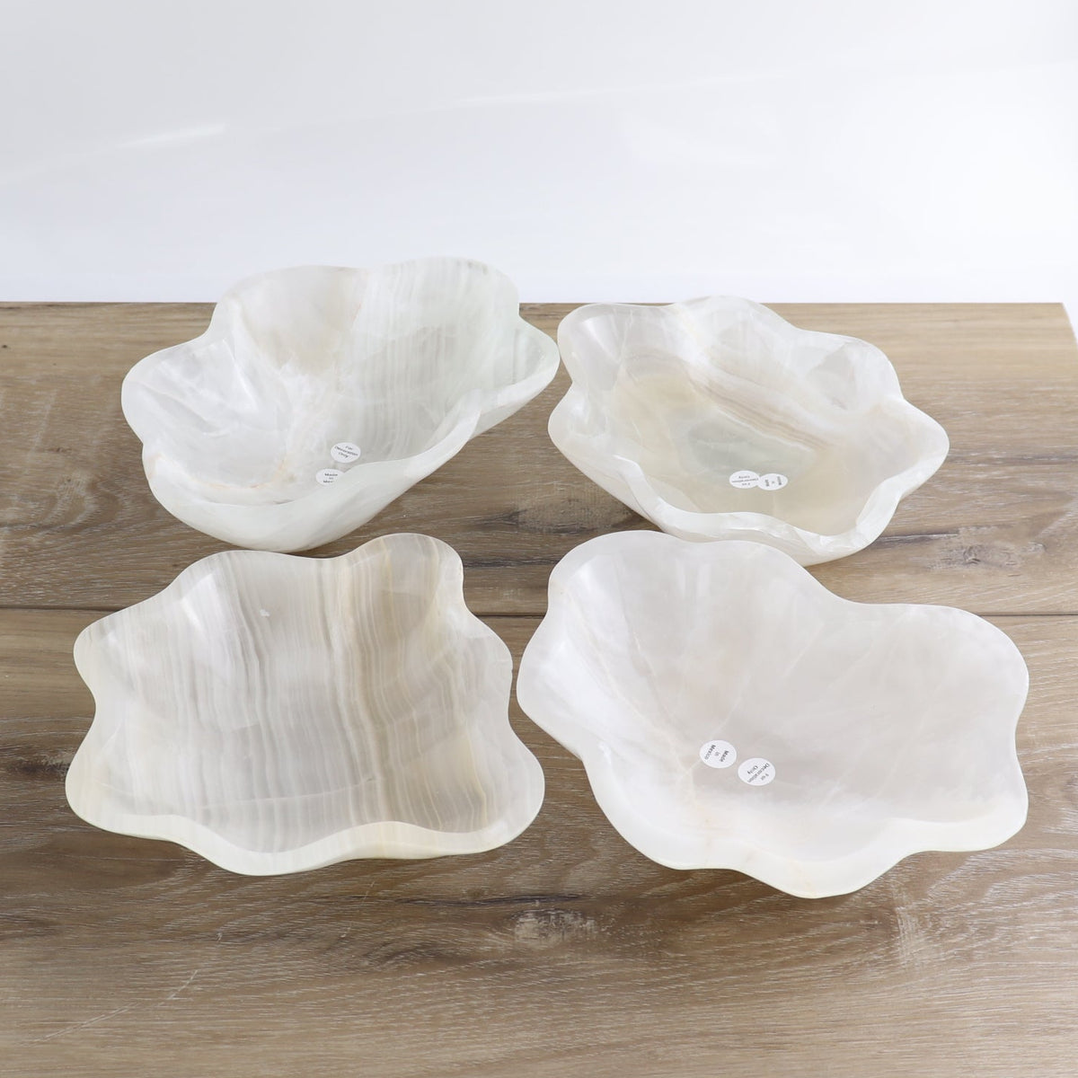 Mexican Onyx/Calcite Bowls Set of 4