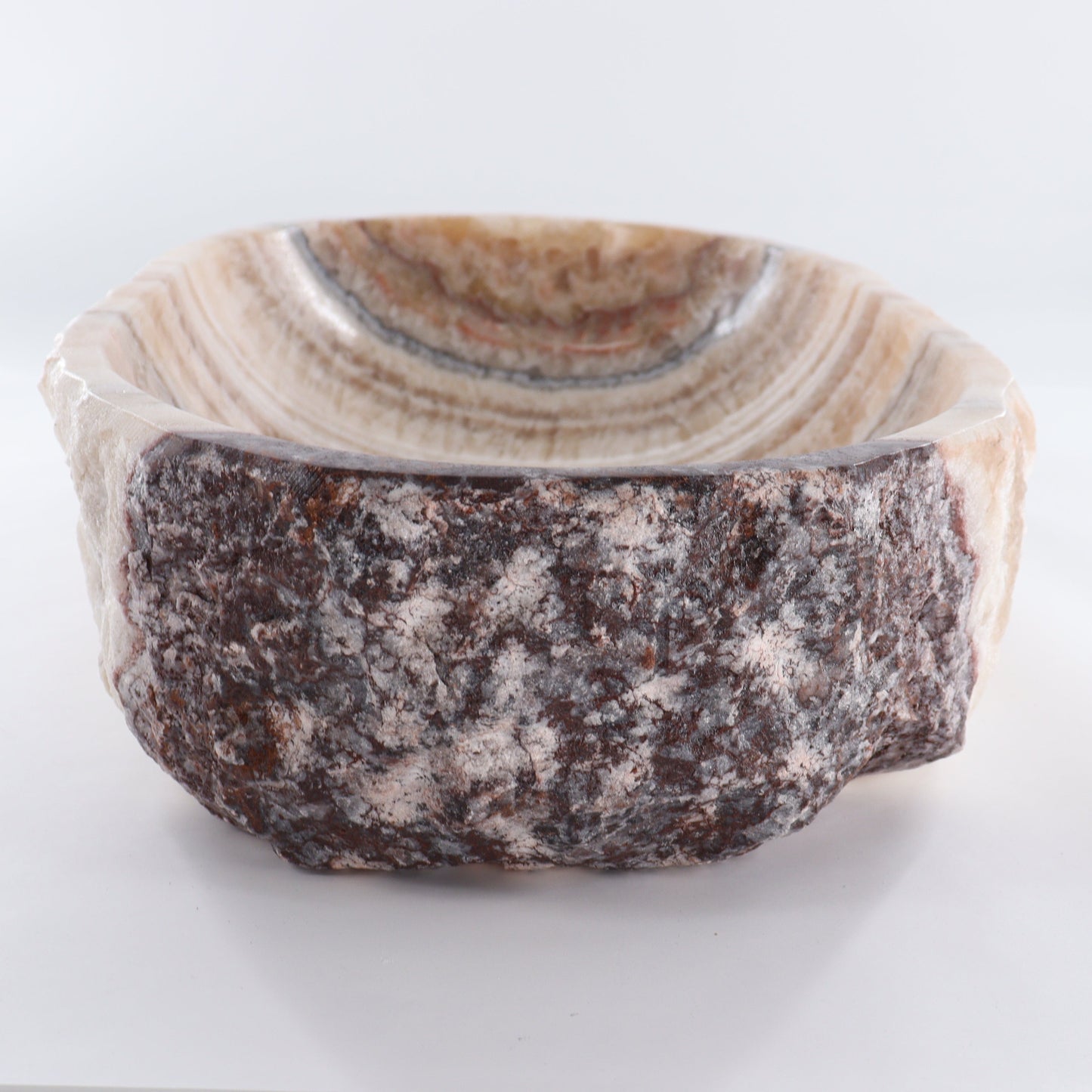 Mexican Onyx/Calcite Oval Sink Bowl