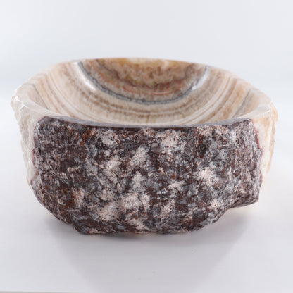 Mexican Onyx/Calcite Oval Sink Bowl