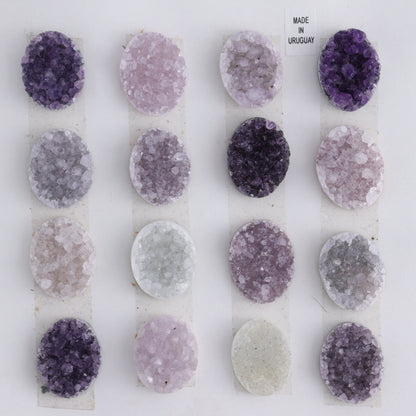 Amethyst Cabs Set of 16 - Expert Wholesale and Supplier of Wholesale Crystals & Bulk Gemstones, ["Amethyst","Cabs","Uruguay"]