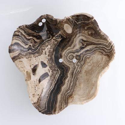 Mexican Onyx/Calcite Bowl 13"