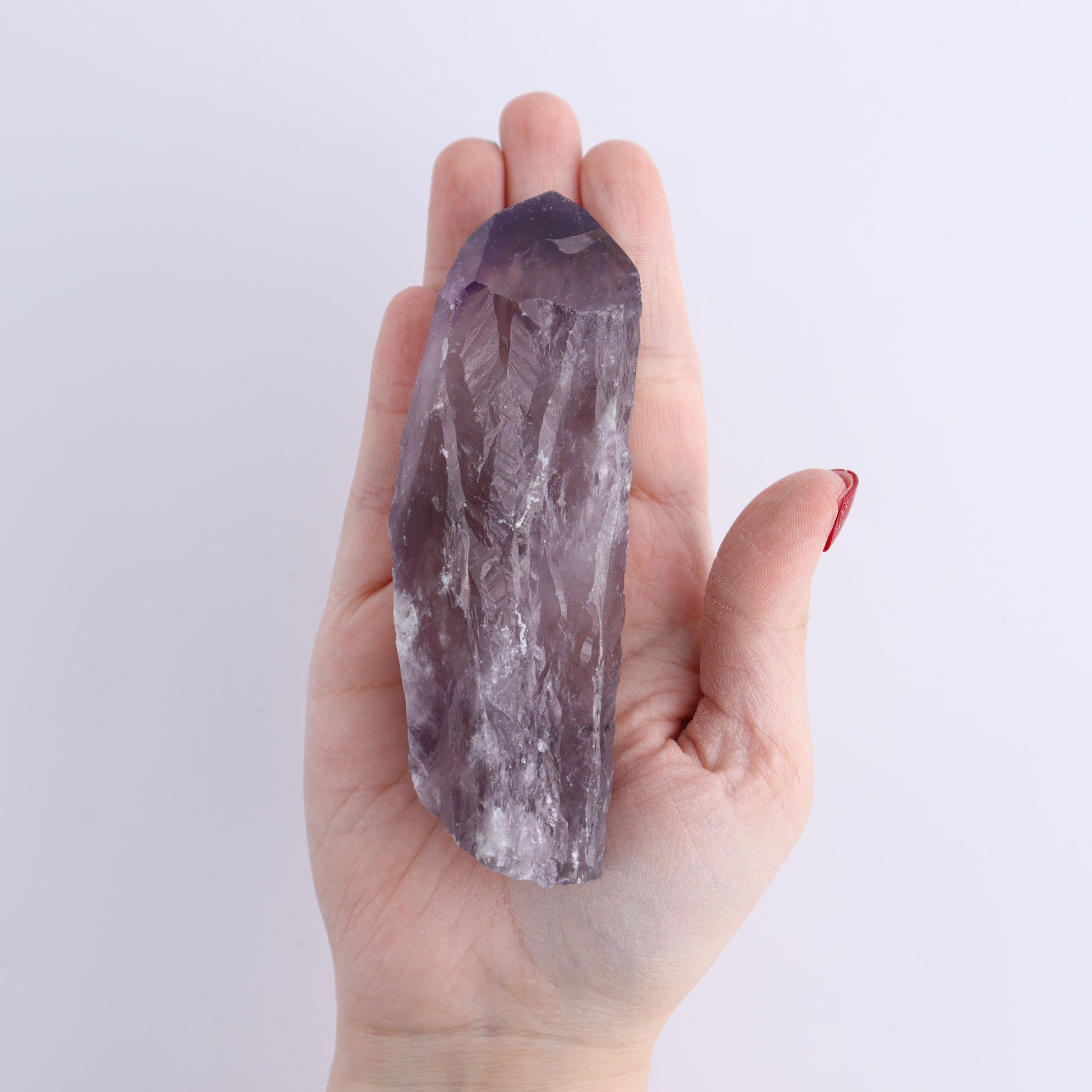 Amethyst Polished Tips Set of 4 - Expert Wholesale and Supplier of Wholesale Crystals & Bulk Gemstones, ["Amethyst","Polished Tip"]