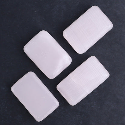 Pink Mangano Calcite Rectangles Set of 8 - Expert Wholesale and Supplier of Wholesale Crystals & Bulk Gemstones, ["Calcite","Madagascar","Pink Calcite","Rectangle"]