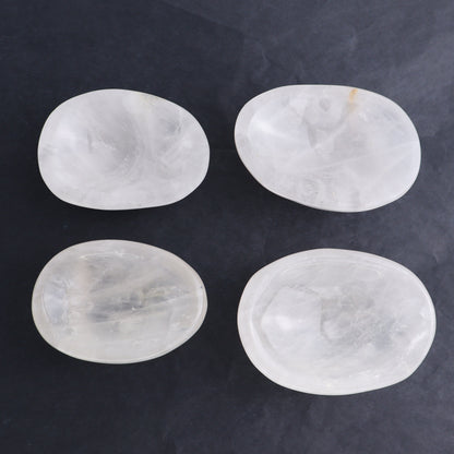 Clear Quartz Bowls Set of 4 - Expert Wholesale and Supplier of Wholesale Crystals & Bulk Gemstones, ["Bowls","Clear Quartz","Madagascar","Quartz"]