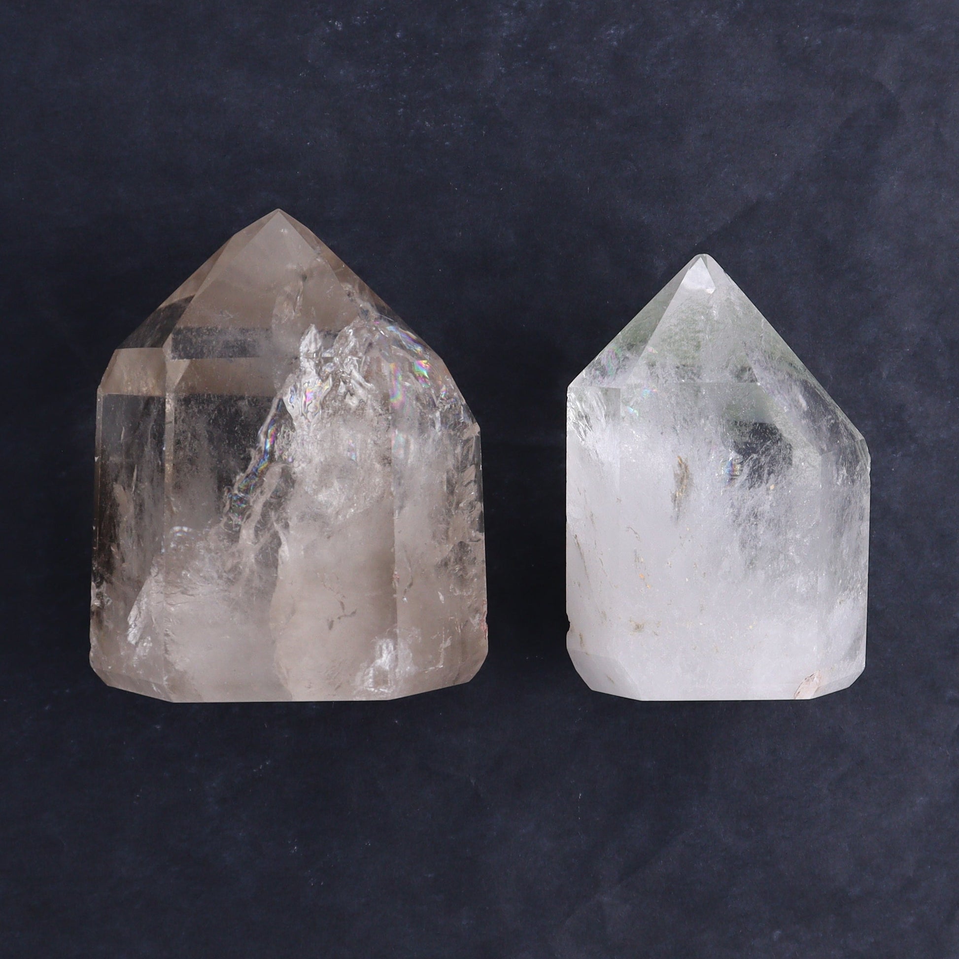 Quartz Towers Set of 5 - Expert Wholesale and Supplier of Wholesale Crystals & Bulk Gemstones, ["Brazil","Clear Quartz","Points","Quartz","Towers"]