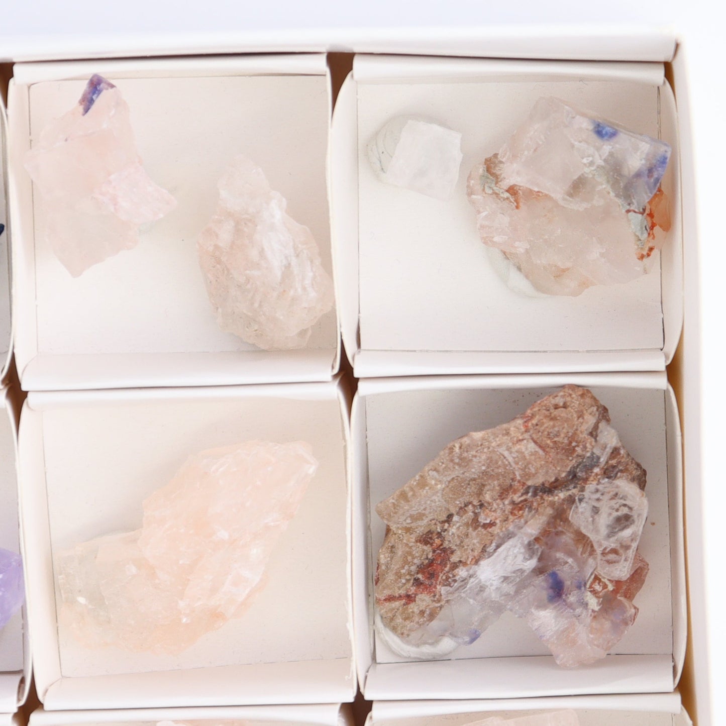 Canadian Blue Halite Rough Set of 16