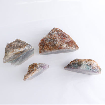 Fluorite Face Polished Set of 4