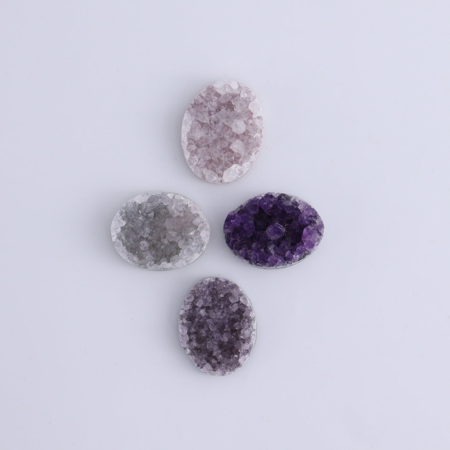 Amethyst Cabs Set of 16 - Expert Wholesale and Supplier of Wholesale Crystals & Bulk Gemstones, ["Amethyst","Cabs","Uruguay"]