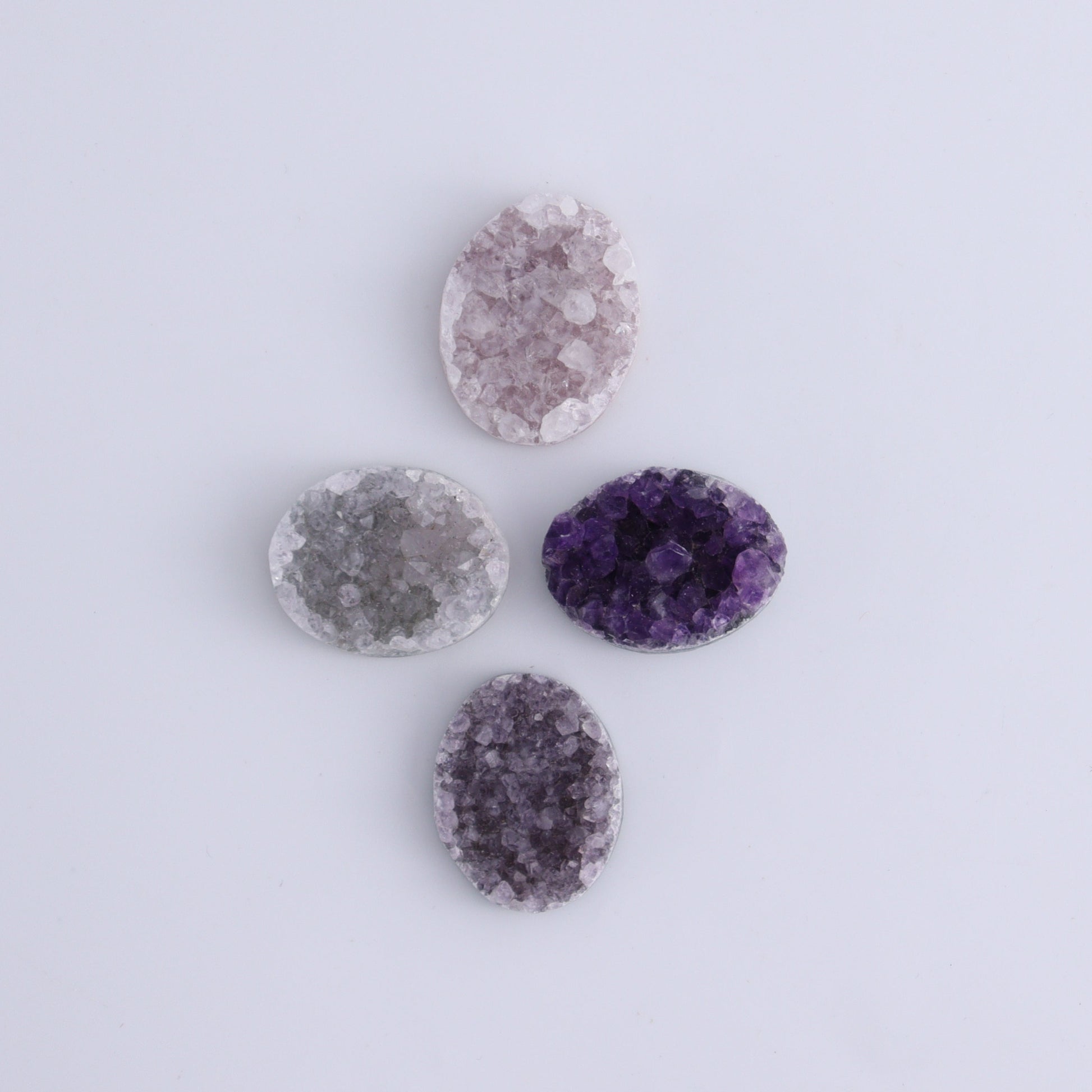 Amethyst Cabs Set of 16 - Expert Wholesale and Supplier of Wholesale Crystals & Bulk Gemstones, ["Amethyst","Cabs","Uruguay"]
