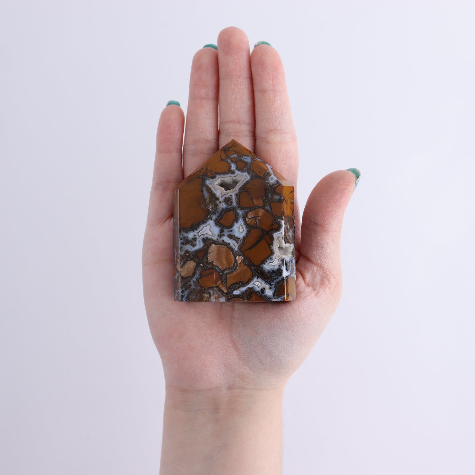 Brecciated Jasper Points Set of 9 - Expert Wholesale and Supplier of Wholesale Crystals & Bulk Gemstones, ["Brecciated Jasper","Indonesia","Points"]