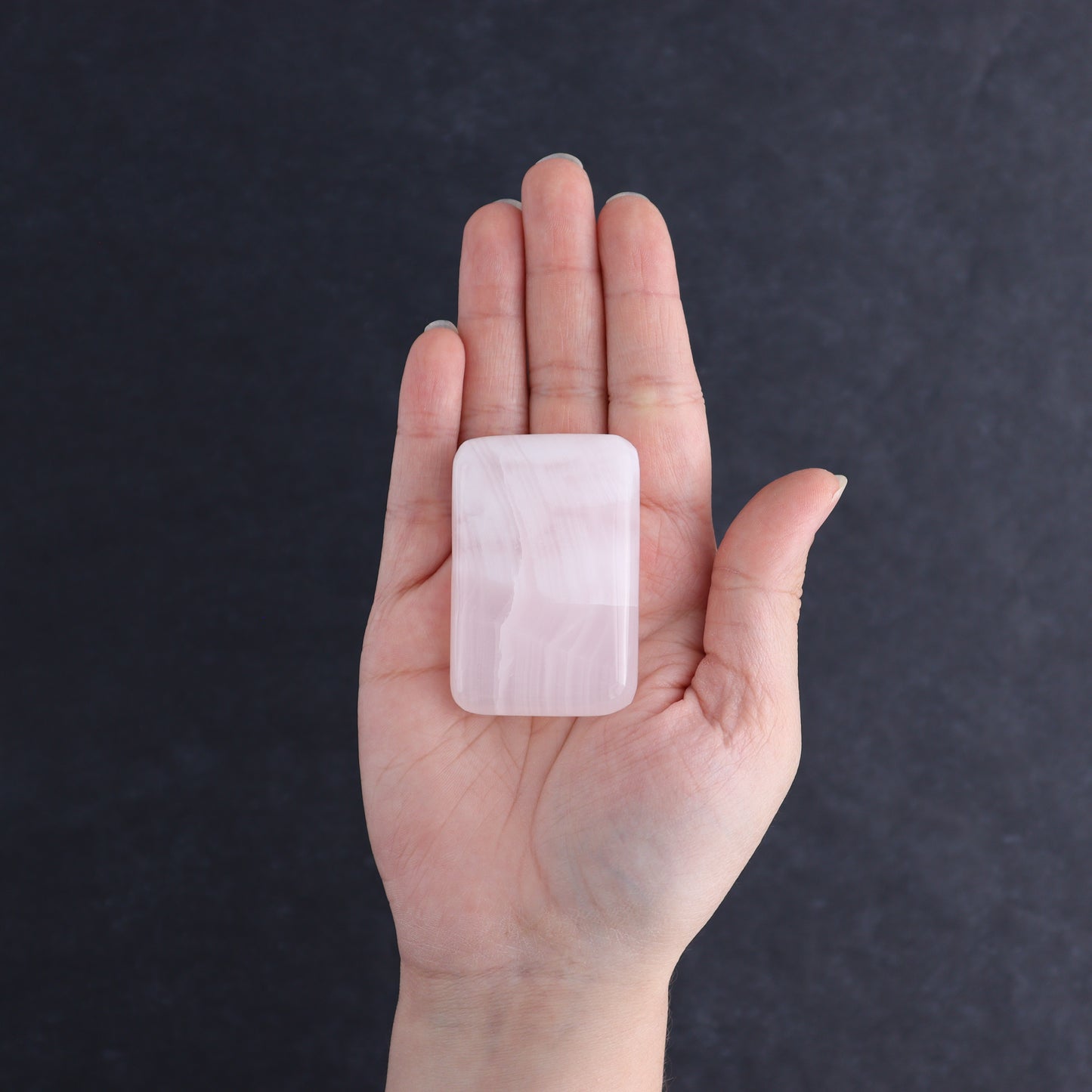 Pink Mangano Calcite Rectangles Set of 8 - Expert Wholesale and Supplier of Wholesale Crystals & Bulk Gemstones, ["Calcite","Hearts","Madagascar","Pink Calcite"]