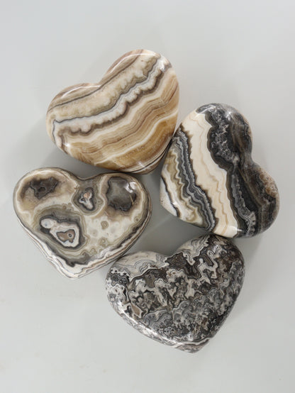 Large Onyx Hearts Set of 4 - Expert Wholesale and Supplier of Wholesale Crystals & Bulk Gemstones, []