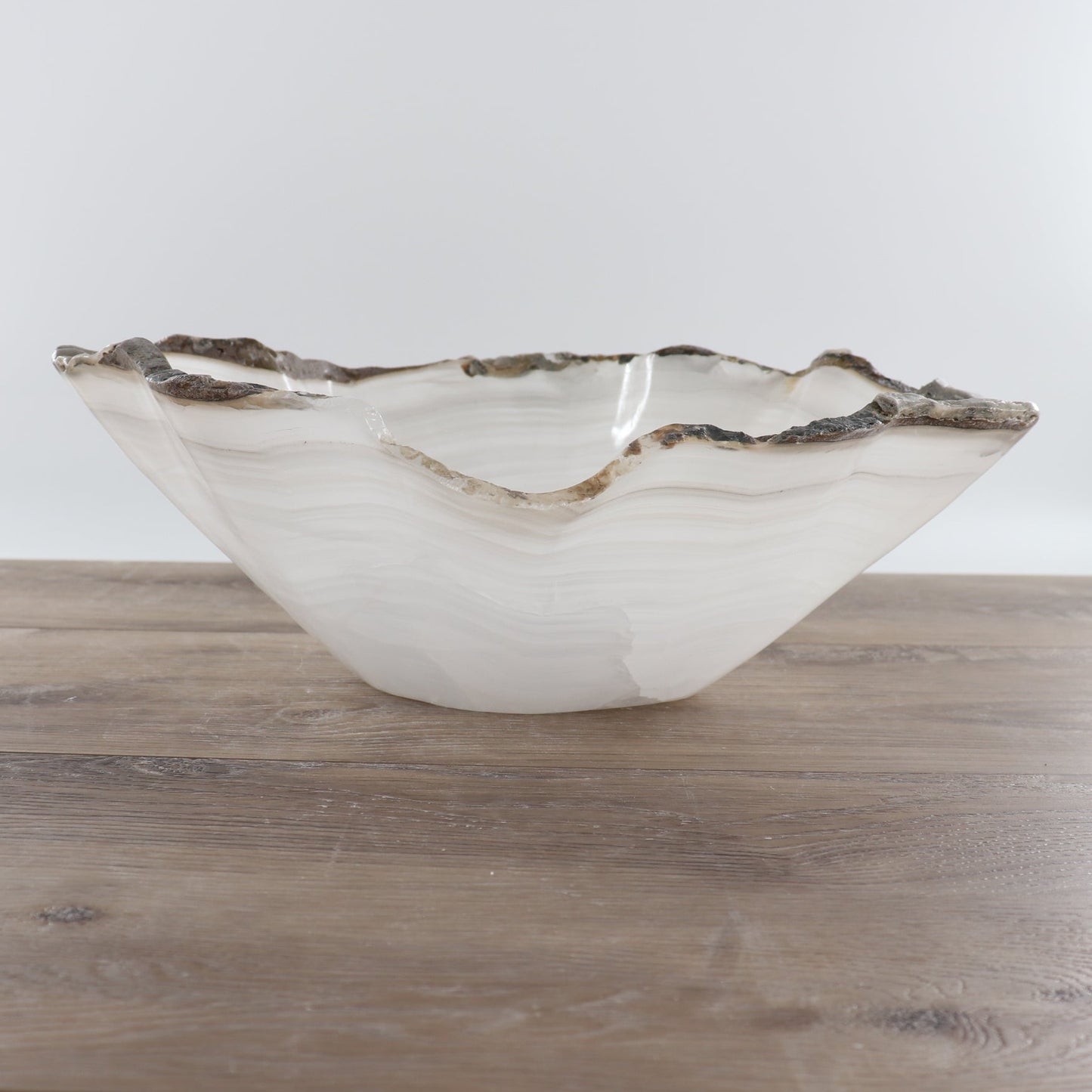 Mexican Onyx/Calcite Bowl 15"