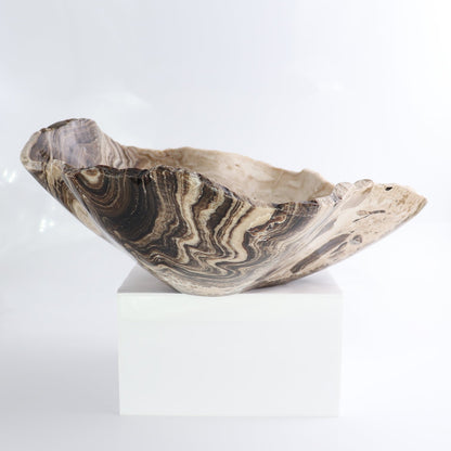 Mexican Onyx/Calcite Bowl 13"
