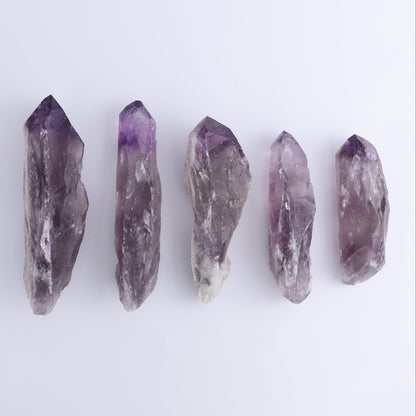 Amethyst Polished Tips Set of 4 - Expert Wholesale and Supplier of Wholesale Crystals & Bulk Gemstones, ["Amethyst","Polished Tip"]