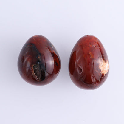 Carnelian Eggs Set of 12 - Expert Wholesale and Supplier of Wholesale Crystals & Bulk Gemstones, ["carnelian","Eggs","Madagascar"]