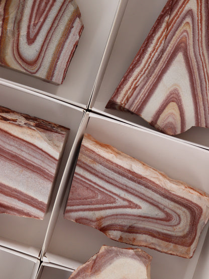 Rhyolite Slices and Slabs Set of 6 - Expert Wholesale and Supplier of Wholesale Crystals & Bulk Gemstones, []