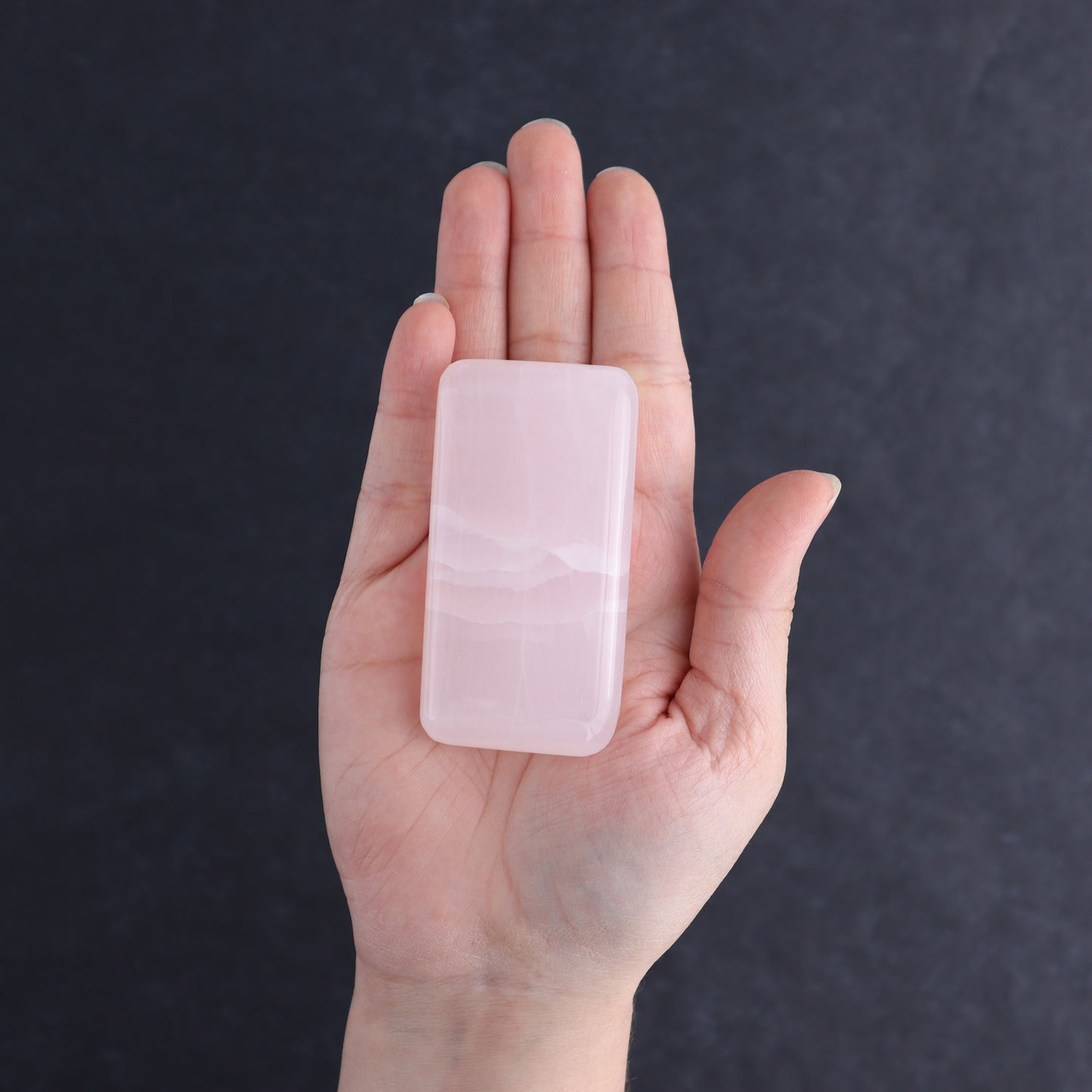 Pink Mangano Calcite Rectangles Set of 8 - Expert Wholesale and Supplier of Wholesale Crystals & Bulk Gemstones, ["Calcite","Hearts","Madagascar","Pink Calcite"]