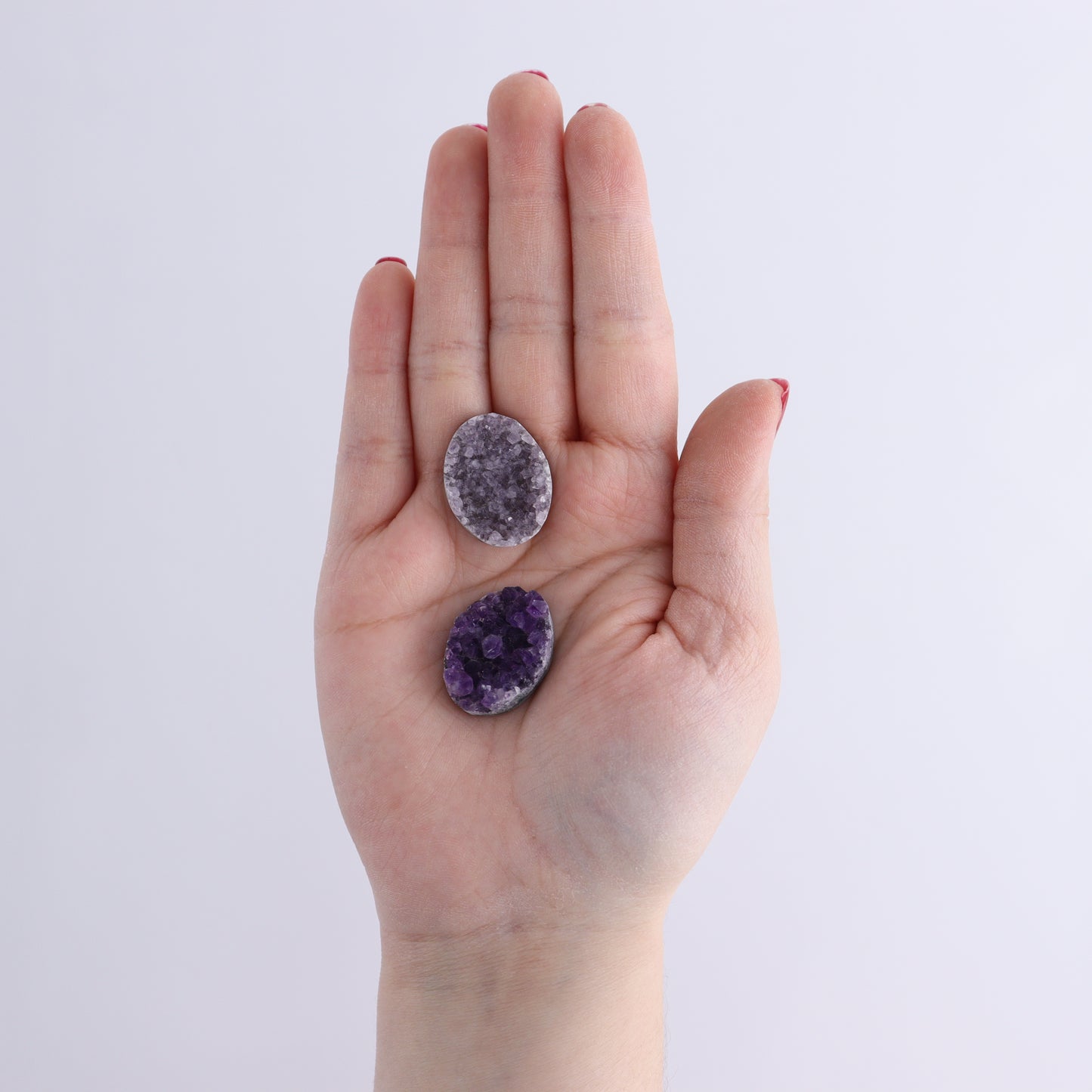 Amethyst Cabs Set of 16 - Expert Wholesale and Supplier of Wholesale Crystals & Bulk Gemstones, ["Amethyst","Cabs","Uruguay"]