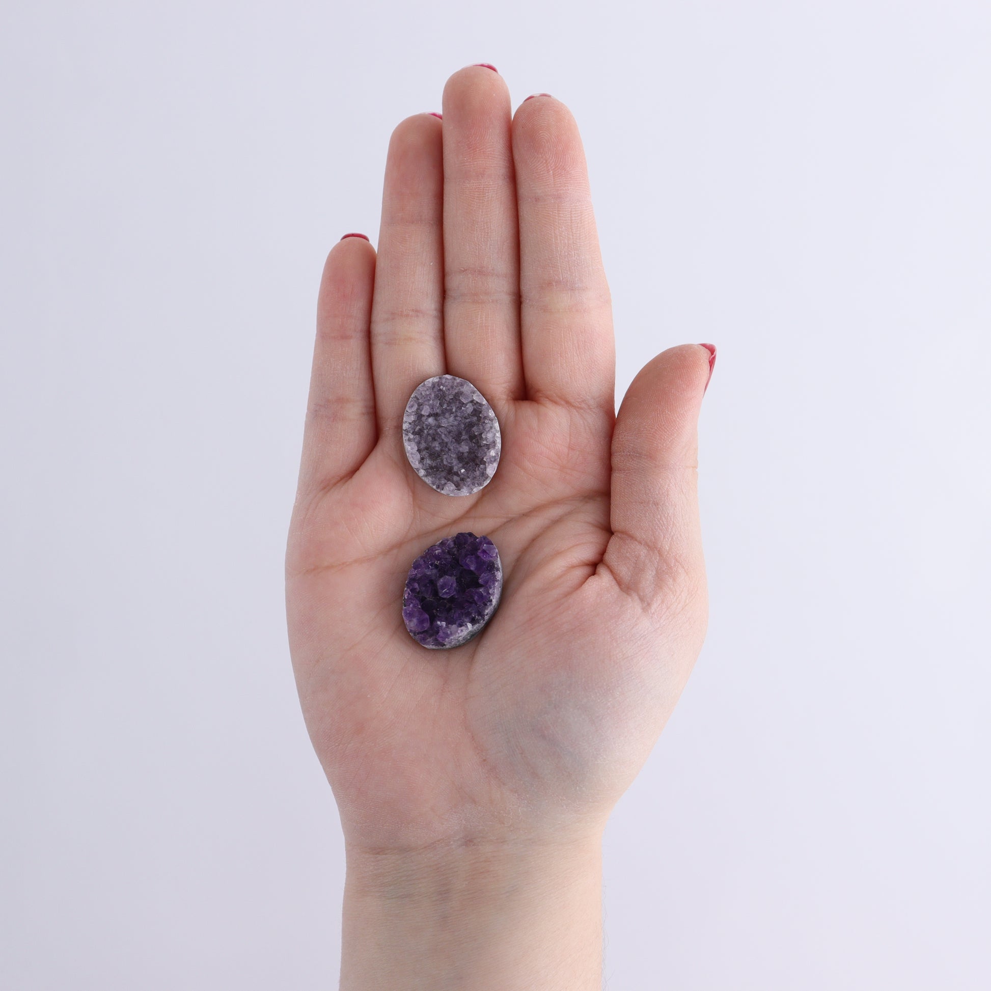 Amethyst Cabs Set of 16 - Expert Wholesale and Supplier of Wholesale Crystals & Bulk Gemstones, ["Amethyst","Cabs","Uruguay"]