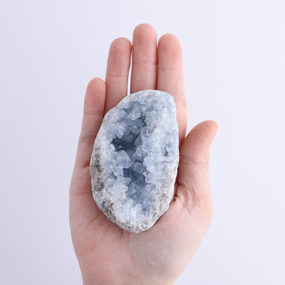 Celestite Clusters Set of 9 - Expert Wholesale and Supplier of Wholesale Crystals & Bulk Gemstones, ["Celestite","Clusters","Freeform"]