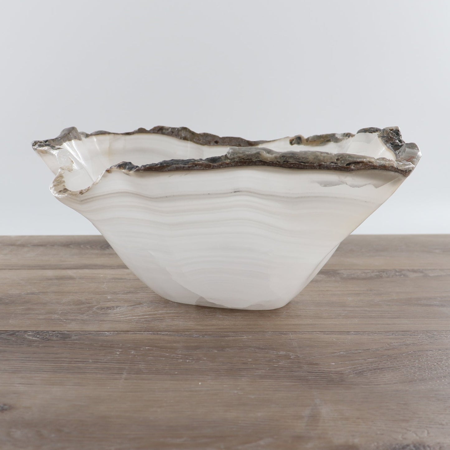 Mexican Onyx/Calcite Bowl 15"
