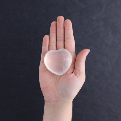 Girasol Quartz Hearts Set of 9 - Expert Wholesale and Supplier of Wholesale Crystals & Bulk Gemstones, ["Girasol","Girasol Quartz","Hearts","Quartz"]