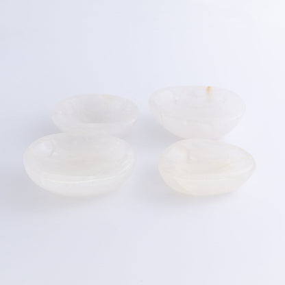 Clear Quartz Bowls Set of 4 - Expert Wholesale and Supplier of Wholesale Crystals & Bulk Gemstones, ["Bowls","Clear Quartz","Madagascar","Quartz"]