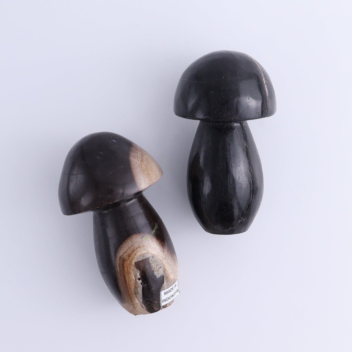 Petrified Wood Mushrooms Set of 4 - Expert Wholesale and Supplier of Wholesale Crystals & Bulk Gemstones, ["Indonesia","Mushrooms","Petrified Wood"]