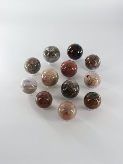 Fancy Jasper Spheres Set of 12 - Expert Wholesale and Supplier of Wholesale Crystals & Bulk Gemstones, []