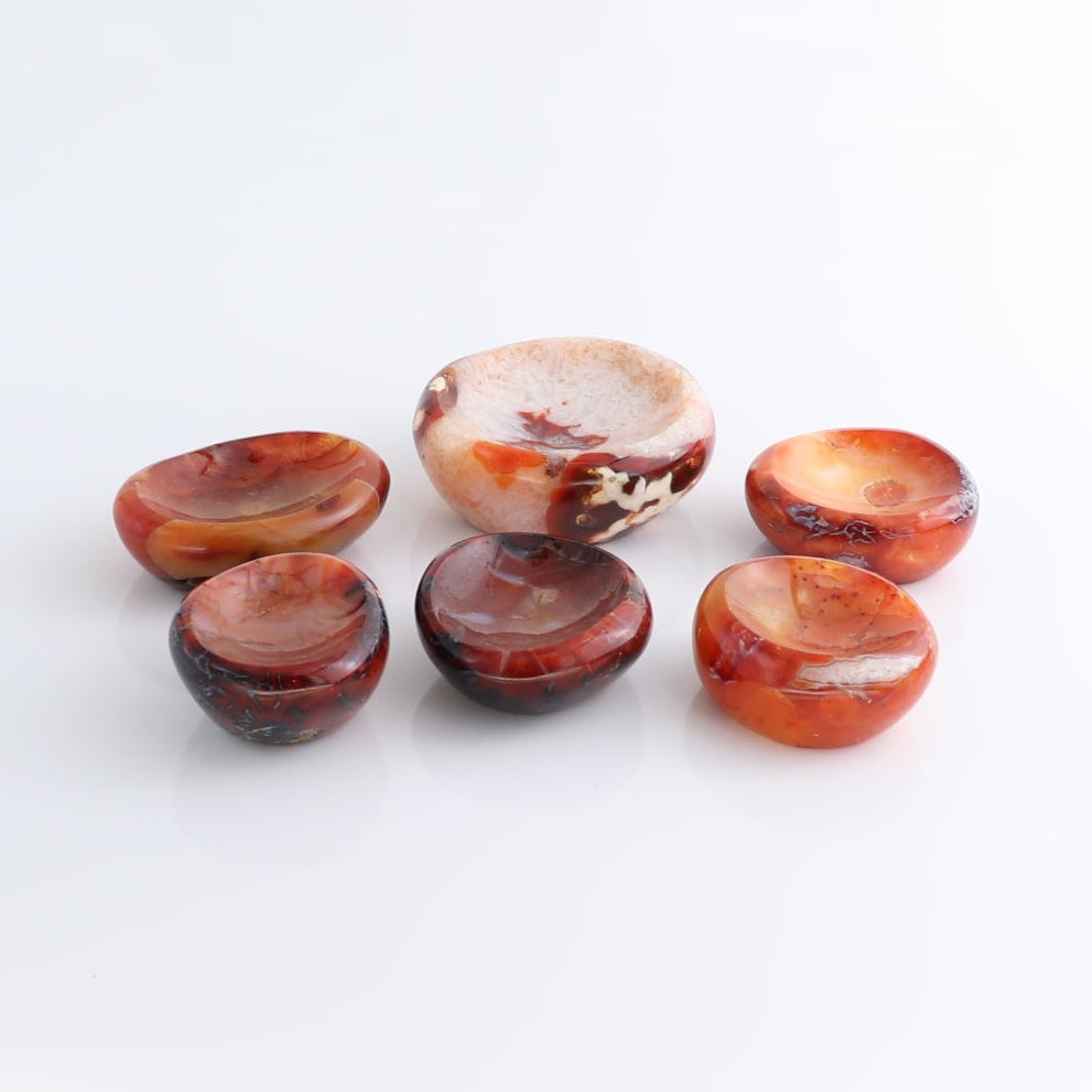 Carnelian Bowls Set of 6