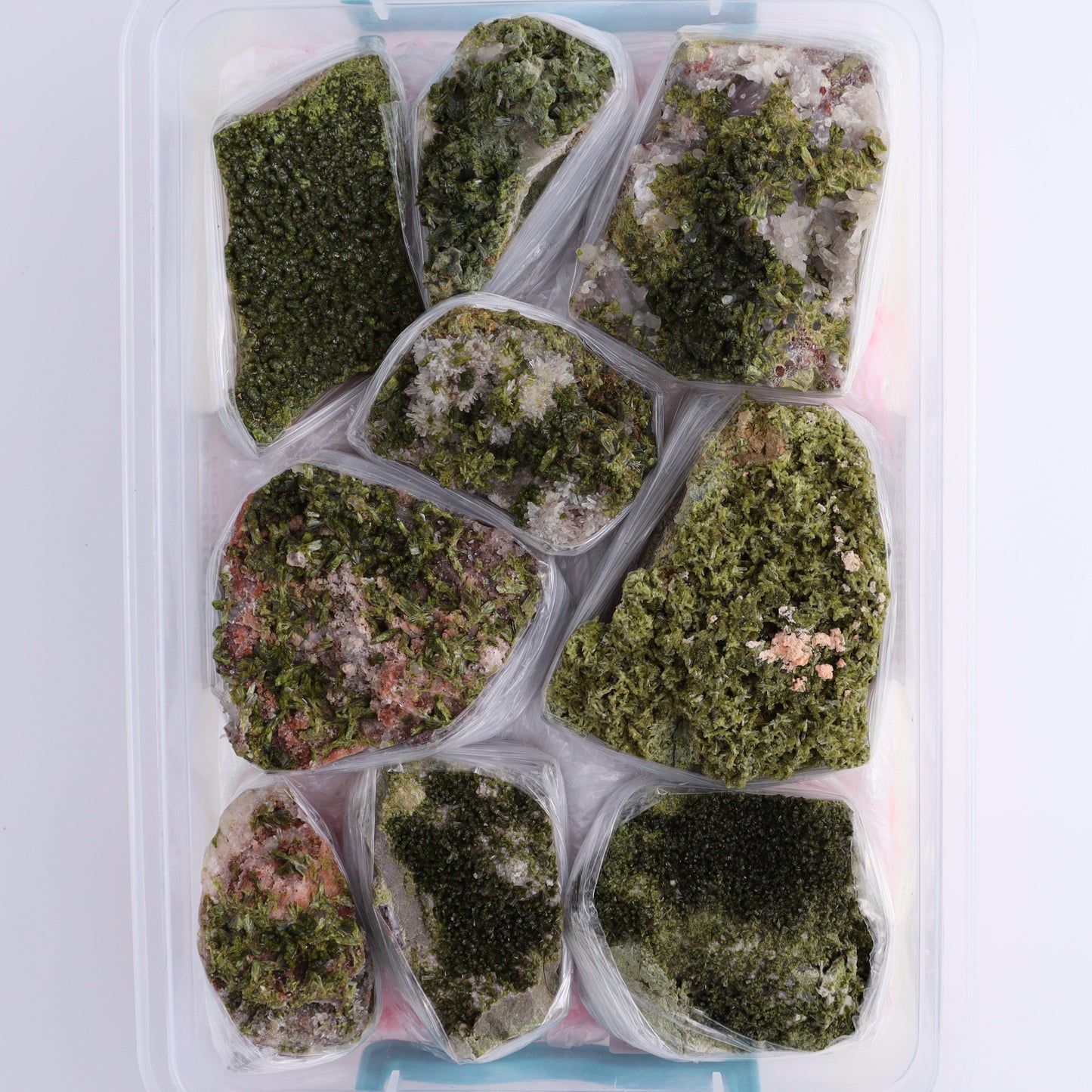 Epidote Flat from Morocco - Expert Wholesale and Supplier of Wholesale Crystals & Bulk Gemstones, ["epidote","Flats","Morocco"]