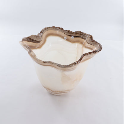 Mexican Onyx/Calcite Bowl - Expert Wholesale and Supplier of Wholesale Crystals & Bulk Gemstones, ["Bowls","Calcite","Mexico","onyx"]
